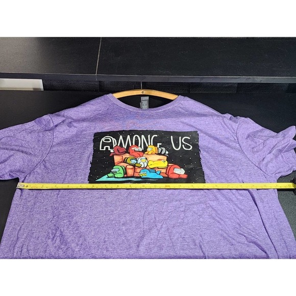 Among Us Sus Imposter Crewmate Funny Video Game Meme Men's Size L T-Shirt Large - Picture 5 of 6